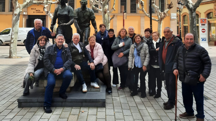 Ostegunean Logroñora irteera egin zuten 120 lagunek