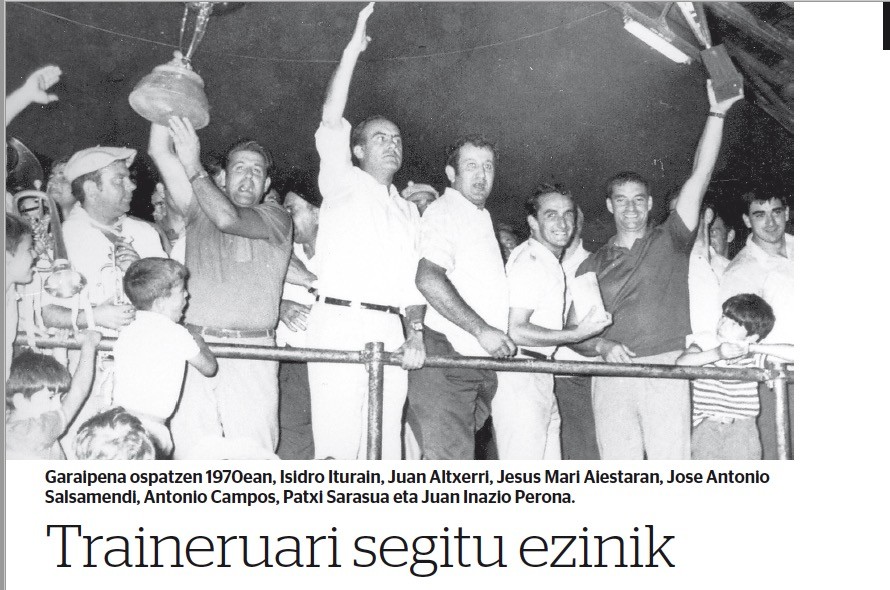 Traineruari segitu ezinik