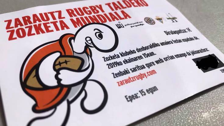 Garagardo Azokaren ostean ere boletoak saltzen jarraituko du Zarautz Rugby Taldeak kluba indartzeko