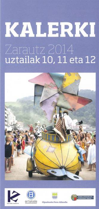 Kalerki Nazioarteko XXI. Antzerki Topaketako egitaraua