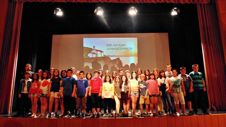 Etorkizuneko idazleek jaso dituzte bere sariak