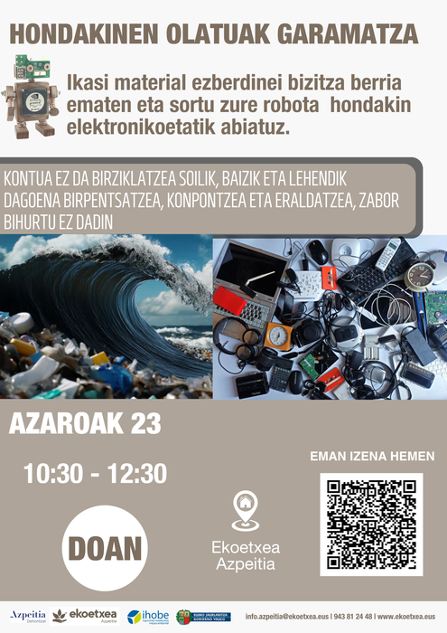 Tailerra: 'Honakinen olatuak garamatza'