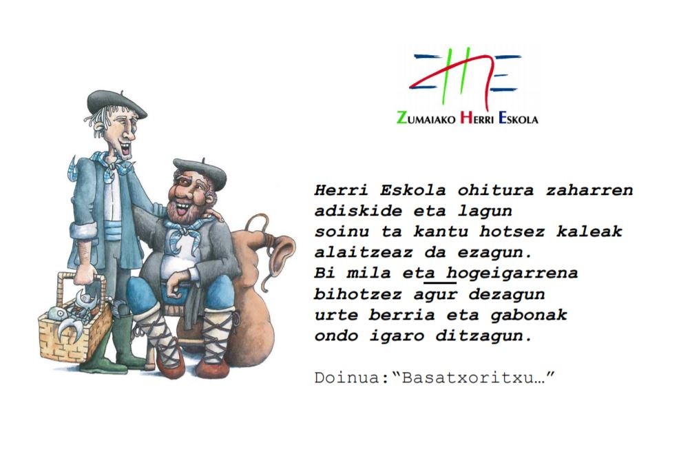OLENTZERO ETA GOMEZAGOARI DESIOA