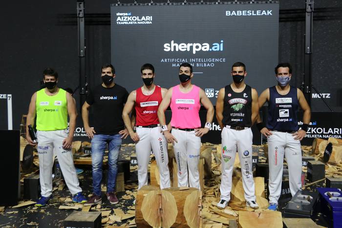 Sherpa.ai Aizkolari Txapelketa Nagusiko finalera sailkatu dira Mikel Larrañaga, Eneko Otaño eta Julen Alberdi