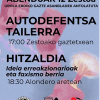 Autodefentsa tailerra eta hitzaldia