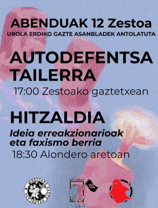 Autodefentsa tailerra eta hitzaldia