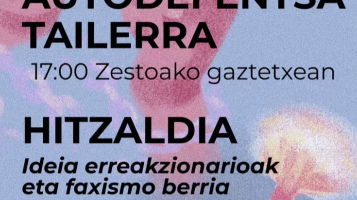 Autodefentsa tailerra eta hitzaldia