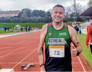 Alberto Rebollo bigarren Atletismo Egokituaren Espainiako Txapelketa Absolutoan