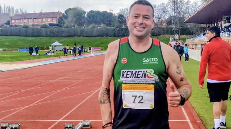 Alberto Rebollo bigarren Atletismo Egokituaren Espainiako Txapelketa Absolutoan