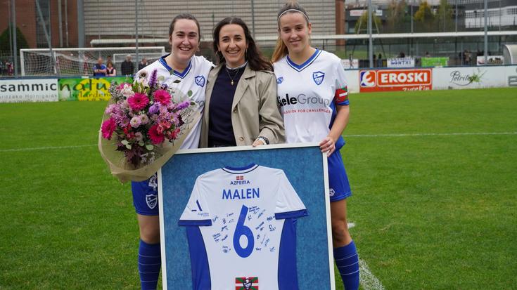 Malen Astigarragaren omenaldia, bideoan