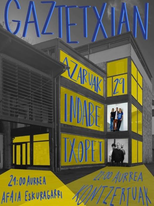 Kontzertua: Indabe + Txopet