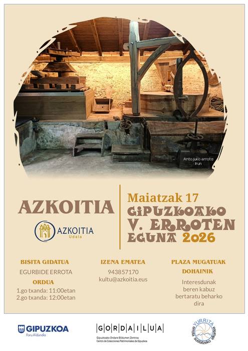 Bisita gidatua: Egurbide errota