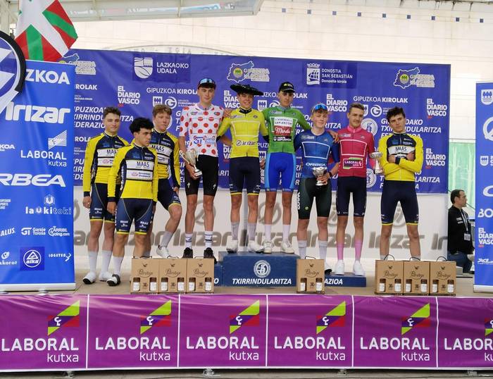 Beñat Sainz, euskal txirrindularirik onena Gipuzkoako Nazioarteko Klasikoan