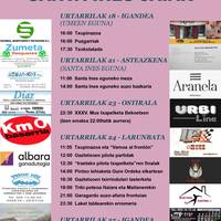 Festak: Iraetako santainesak