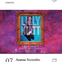 Kontzertua: Lilly Hiaten kontzertua