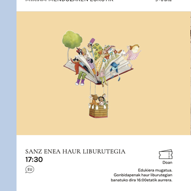 Irakurketa txokoa: Gurasoak ere ipuin kontalari, Miriam Mendozaren eskutik