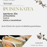 Literatura: 'Ipuinen katea' saioa