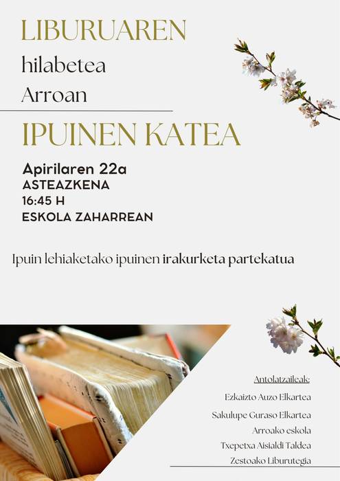 Literatura: 'Ipuinen katea' saioa