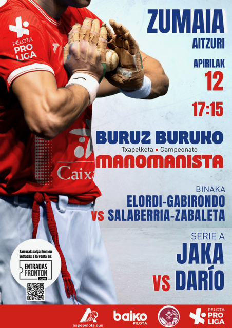 Kirola: San Telmo jaietako pilota jaialdia