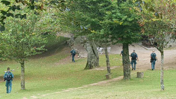 Espainiako armadako militarrak Xoxoten ibili dira gaur goizean