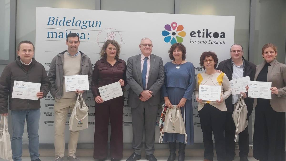 Turismoaren Kode Etikoaren zigilua jaso dute Zarauzko hamalau enpresak