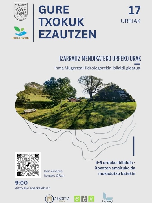 Gure Txokoak Ezagutzen: Izarraitz mendikateko lurpeko urak