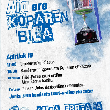 Jaialdia: 'Aian ere Koparen bila!'