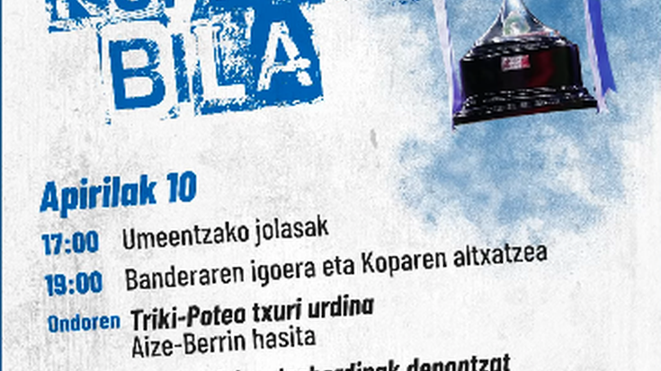 Jaialdia: 'Aian ere Koparen bila!'