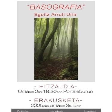 Erakusketa: 'Basografia'