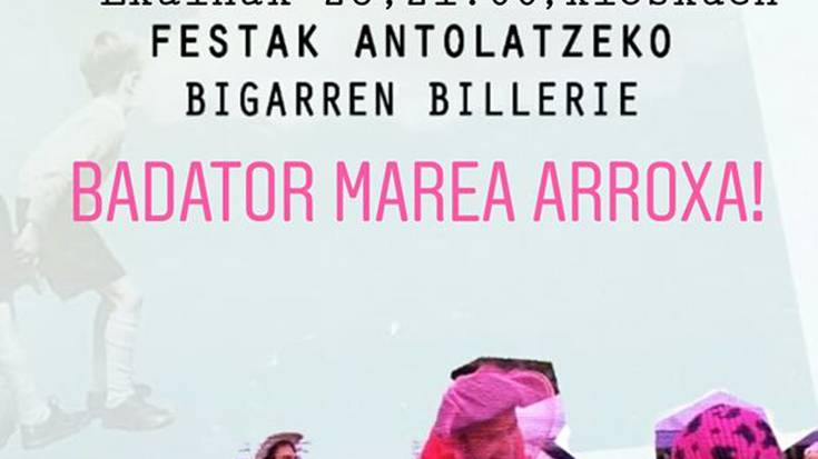 Marea Arroxa antolatzeko bigarren bilera irekia