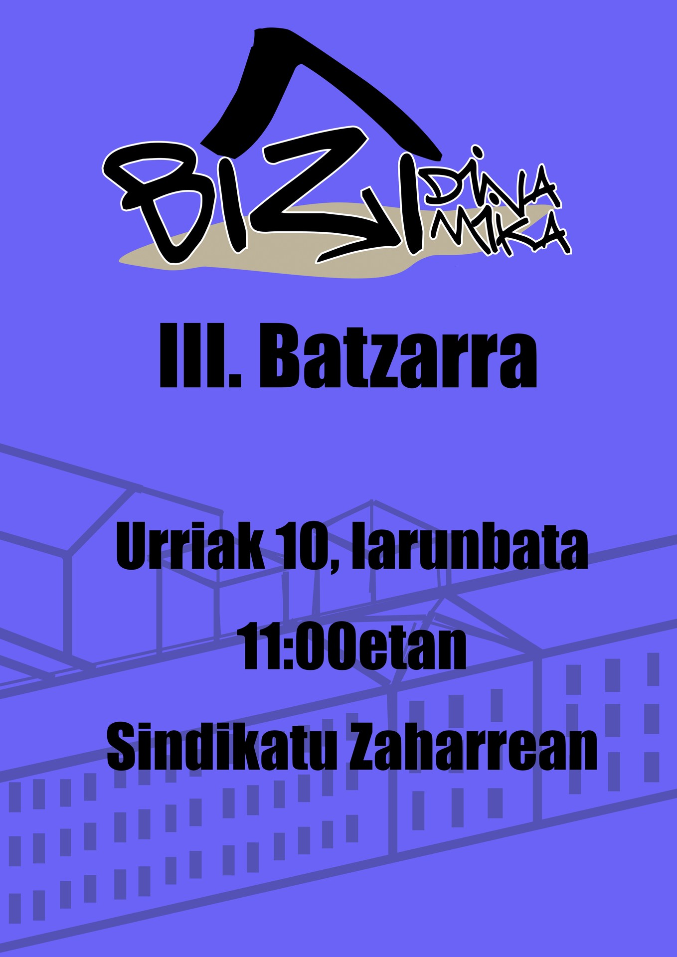 Bizi Dinamikaren III. batzarra izango da zapatuan