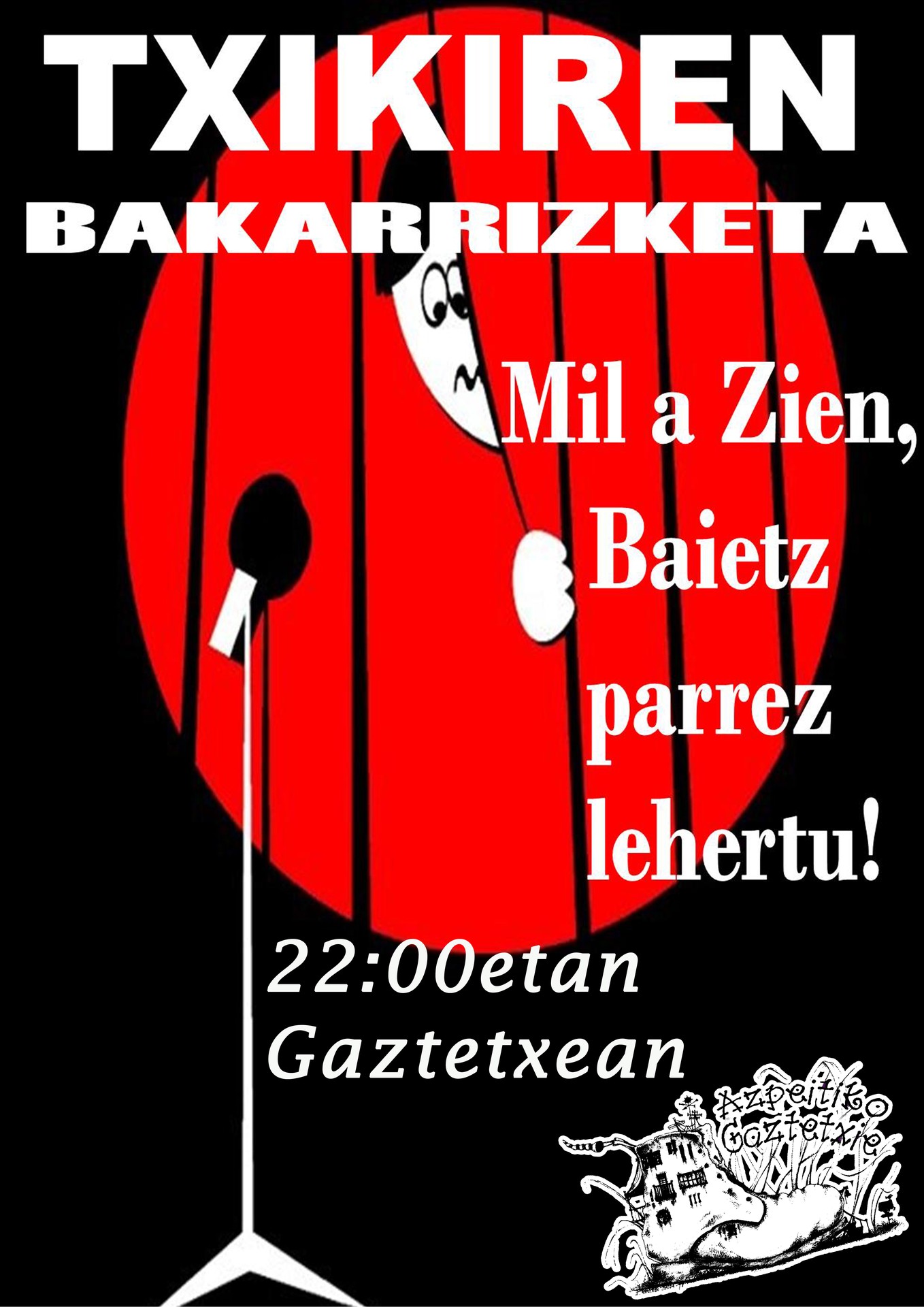 'Txikiren bakarrizketa' izango da ikusgai bihar