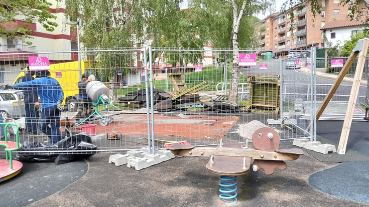 Floreagako jolas parkea, ostegunera arte itxita