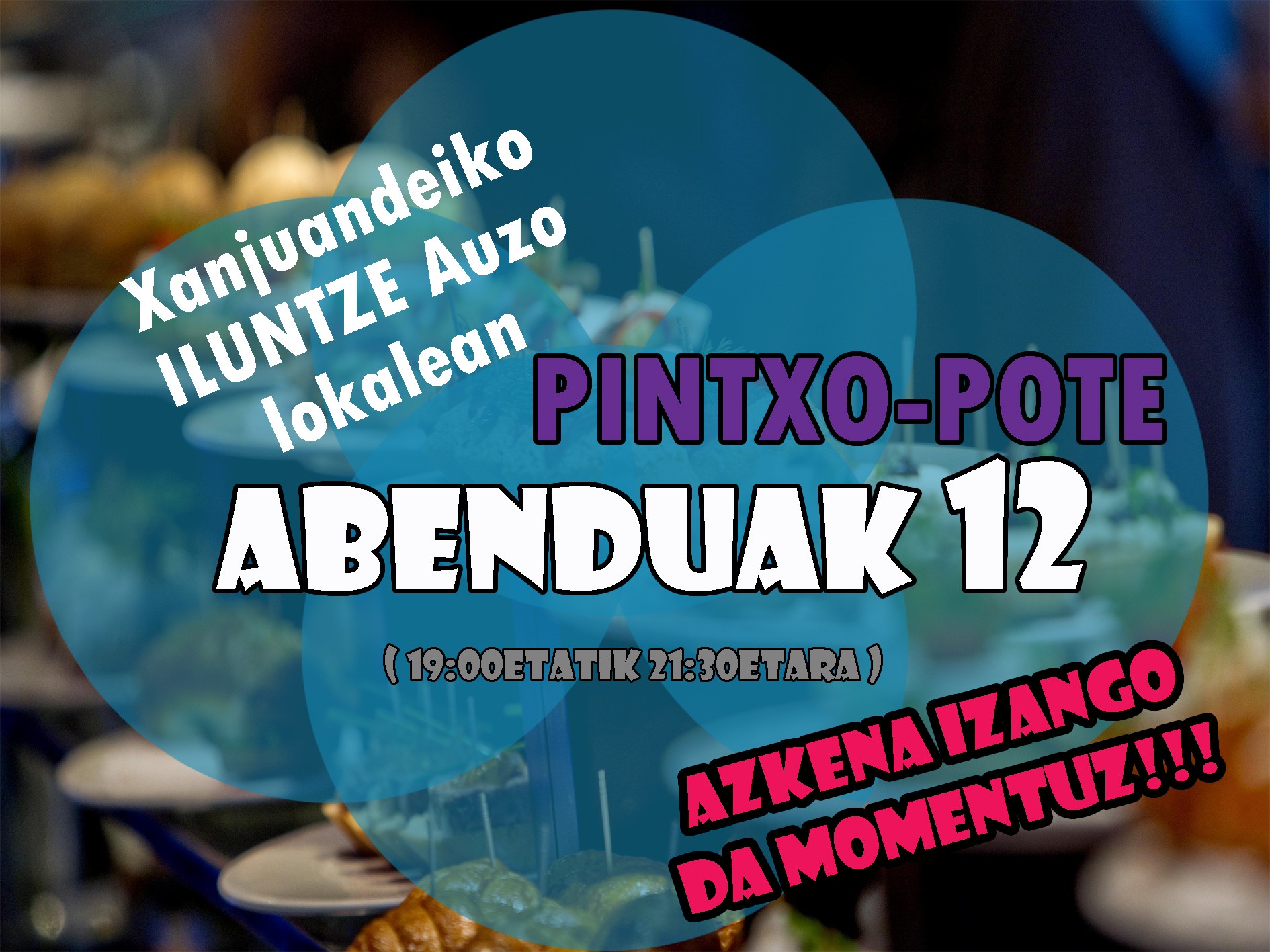 Abenduko pintxo poteoa ere iritsi zaigu!