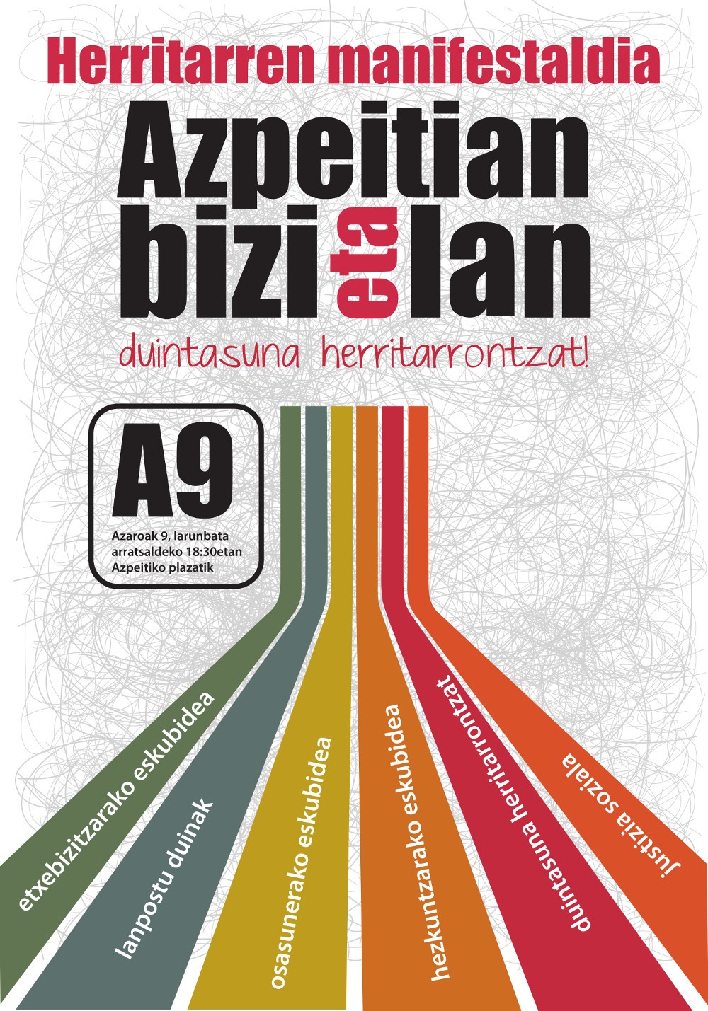 Azpeitian bizi, lan egin eta ...