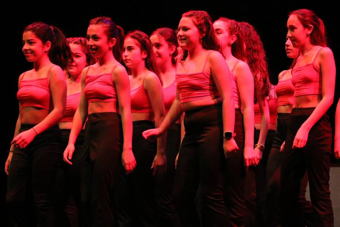 Born to dance eskolako dantzarien ikuskizunaz gozatu dute Azkoitiko Baztartxo aretoan