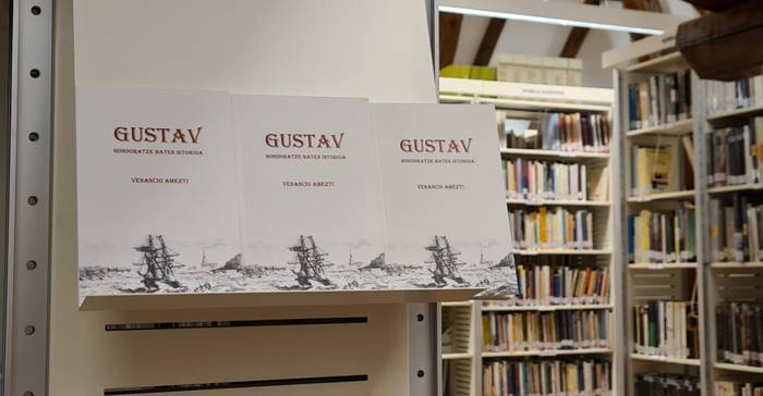 Eskuragai dago 'Gustav: hondoratze baten istorioa' liburuxka