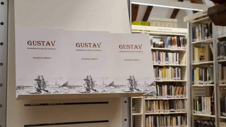 Eskuragai dago 'Gustav: hondoratze baten istorioa' liburuxka