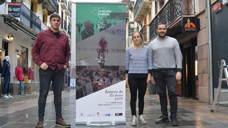 Inoiz baino emakume gehiagok parte hartuko du Zarauzko Triatloian
