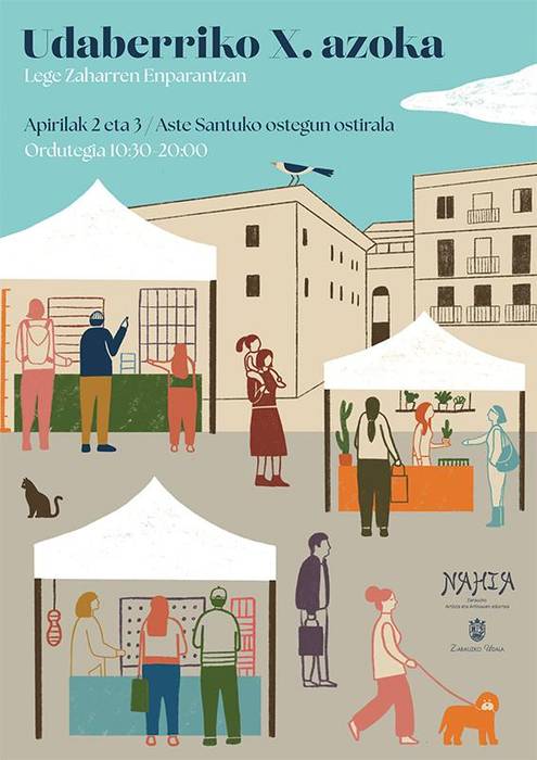 Azoka: Nahia elkartearen artisautza azoka