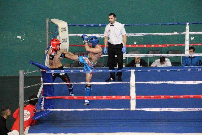 Arratsaldean jarraituko du Taldekako Espainiako Kickboxing Txapelketak Zarautzen