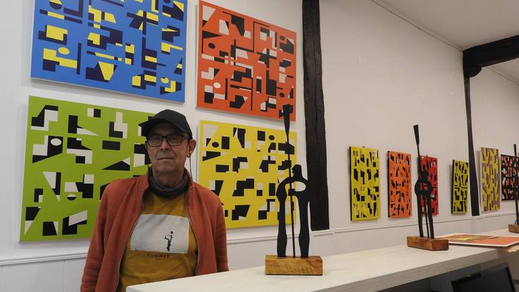 Iñaki Arrillagaren margolanak ikusgai izango dira bihartik aurrera Arkamin