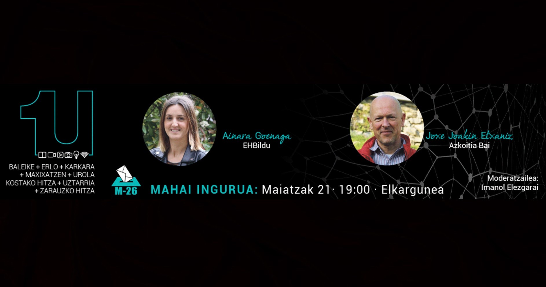 Udal hauteskundetako mahai ingurua egingo da asteartean, Elkargunean