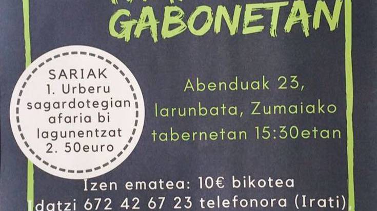 Mus Maratoi Txapelketa egingo da abenduaren 23an