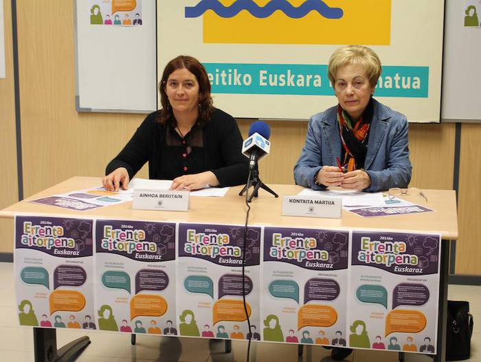 Errenta aitorpena euskaraz egiteko deia egin du Azpeitiko Udalak