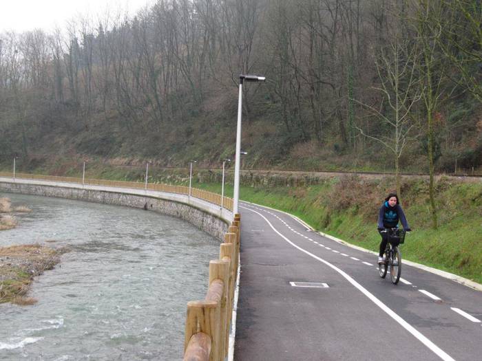 Azpeitia eta Lasao arteko bidegorria gaur itxita egongo da