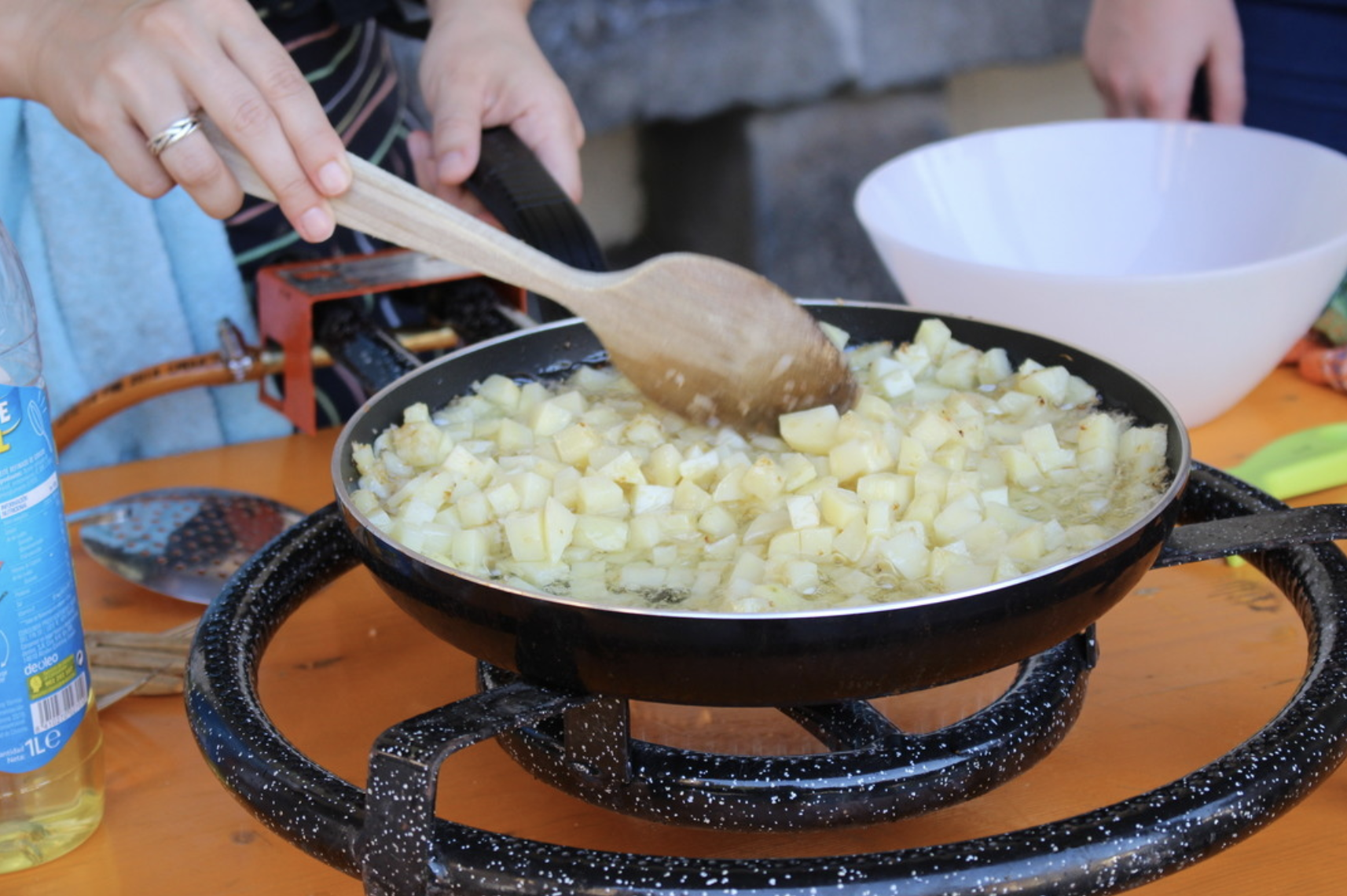 Bertan behera gelditu da arratsaldeko gaztetxoen tortilla patata lehiaketa