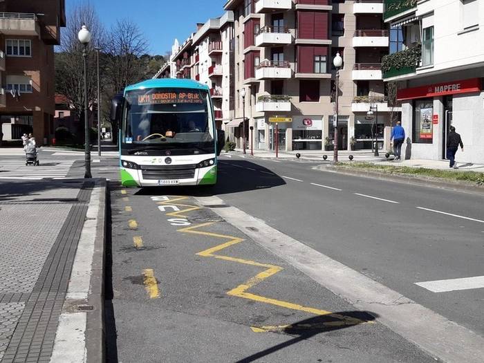 Ostiraletik aurrera, autobusek ez dute geldialdirik egingo Txomin Agirre kaiko geltokian