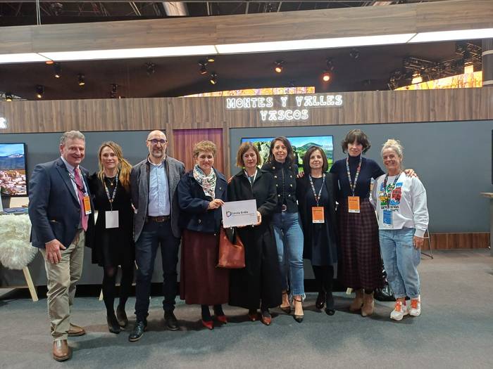 Helmuga Turistiko Adimenduaren izendapena jaso du Urola Erdiak Fiturren