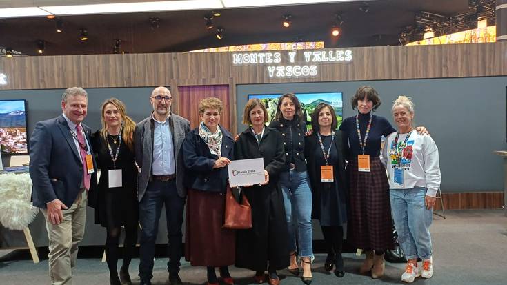 Helmuga Turistiko Adimenduaren izendapena jaso du Urola Erdiak Fiturren